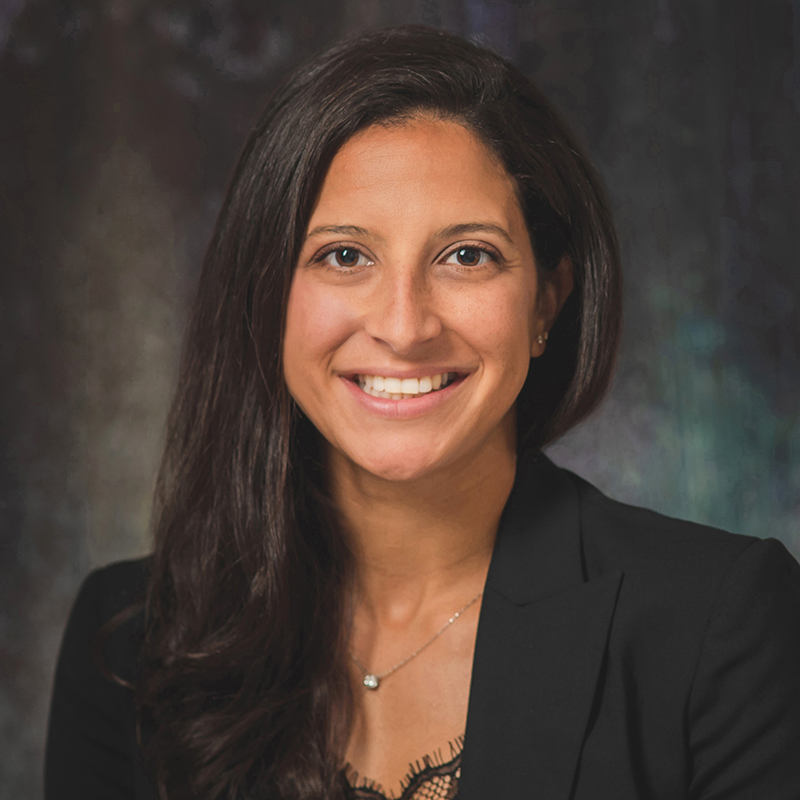 Professional portrait of Rebeca, pediatric occupational therapist